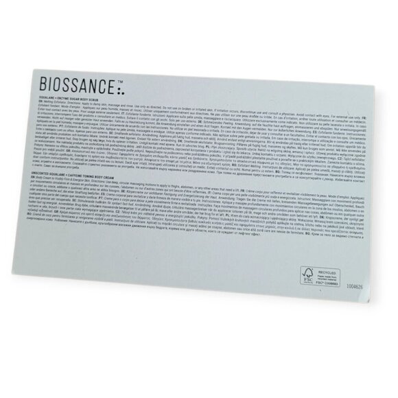 Biossance Squalane Enzyme Body Scrub & Cream Set NWT - Picture 15 of 15